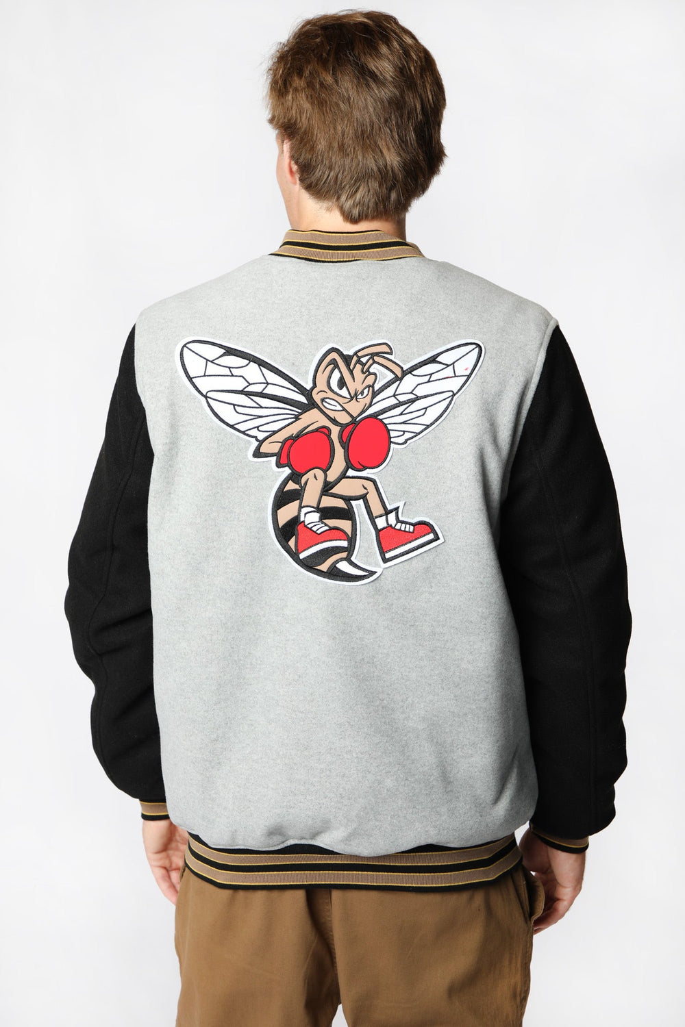 Veste Universitaire Abeille Boxeur No Fear Homme Veste Universitaire Abeille Boxeur No Fear Homme
