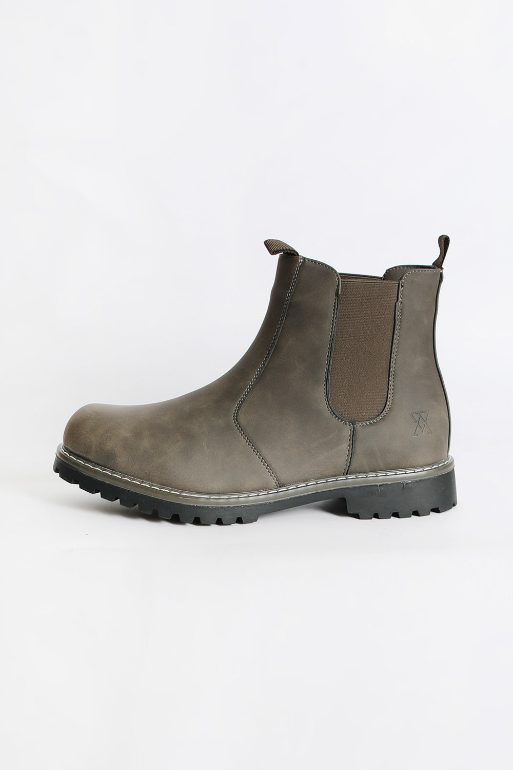 Arsenic Mens Faux Fur-Lined Chelsea Boots Arsenic Mens Faux Fur-Lined Chelsea Boots