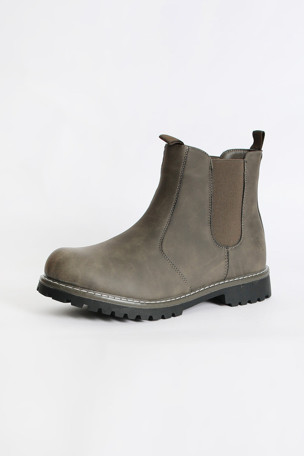 Arsenic Mens Faux Fur-Lined Chelsea Boots Arsenic Mens Faux Fur-Lined Chelsea Boots