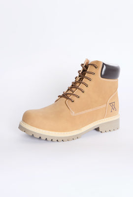 Arsenic Mens Faux Fur-Lined Hiker Boot