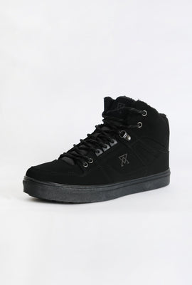 Arsenic Mens Faux Fur-Lined Skate Boots