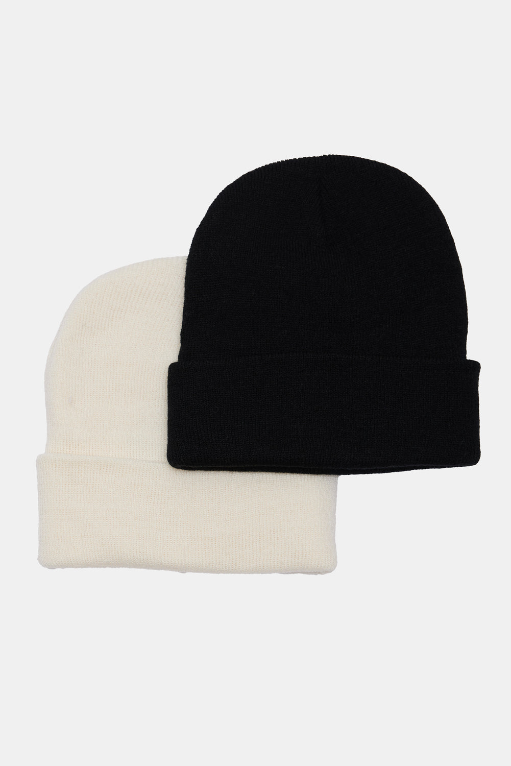 Zoo York Mens Foldup Beanie 2-Pack Zoo York Mens Foldup Beanie 2-Pack