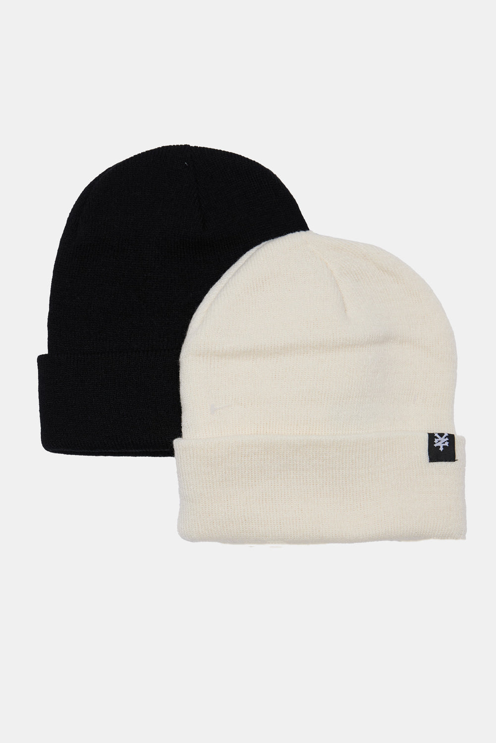 Zoo York Mens Foldup Beanie 2-Pack Zoo York Mens Foldup Beanie 2-Pack