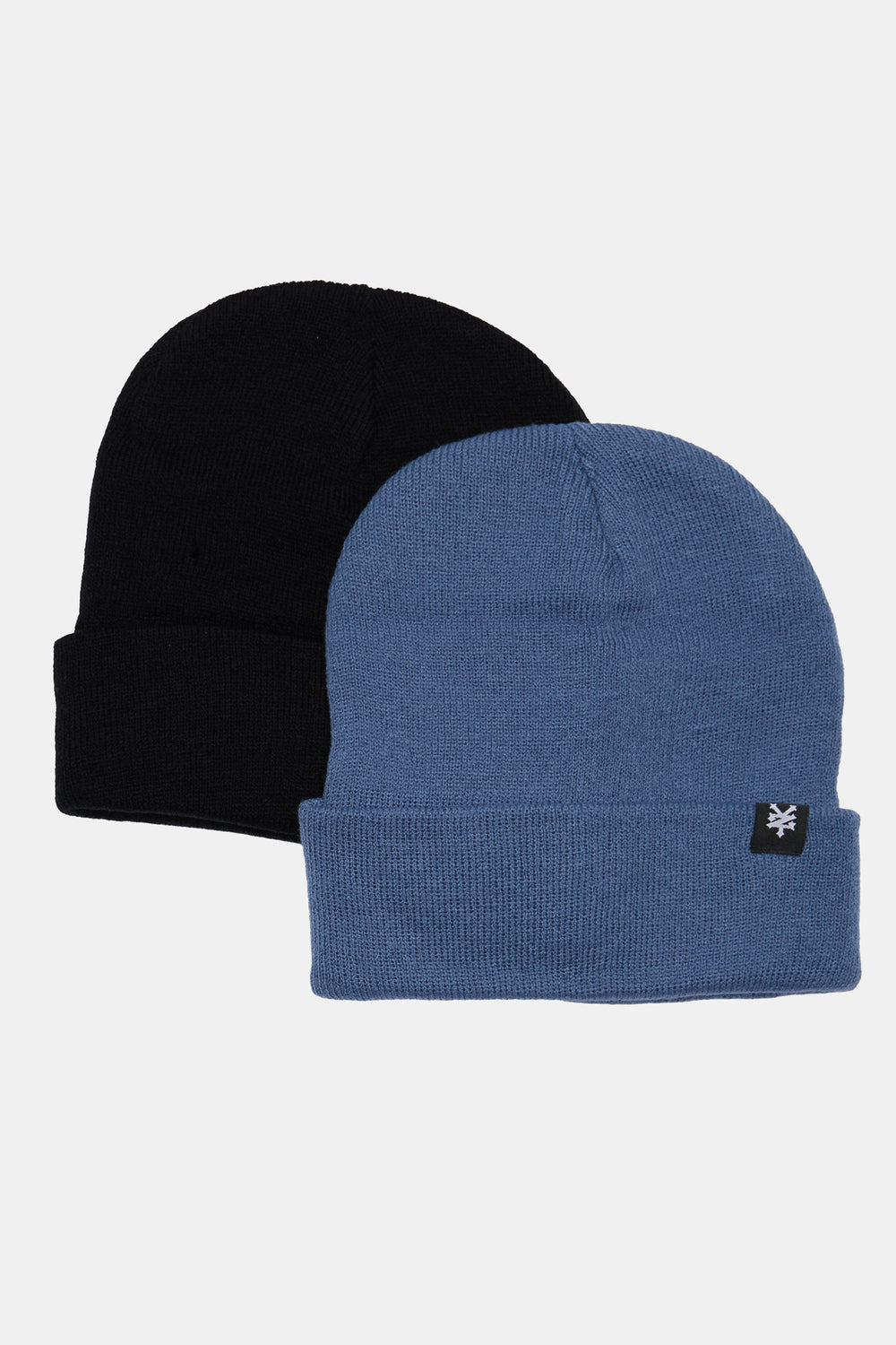 Zoo York Mens Foldup Beanie 2-Pack Zoo York Mens Foldup Beanie 2-Pack