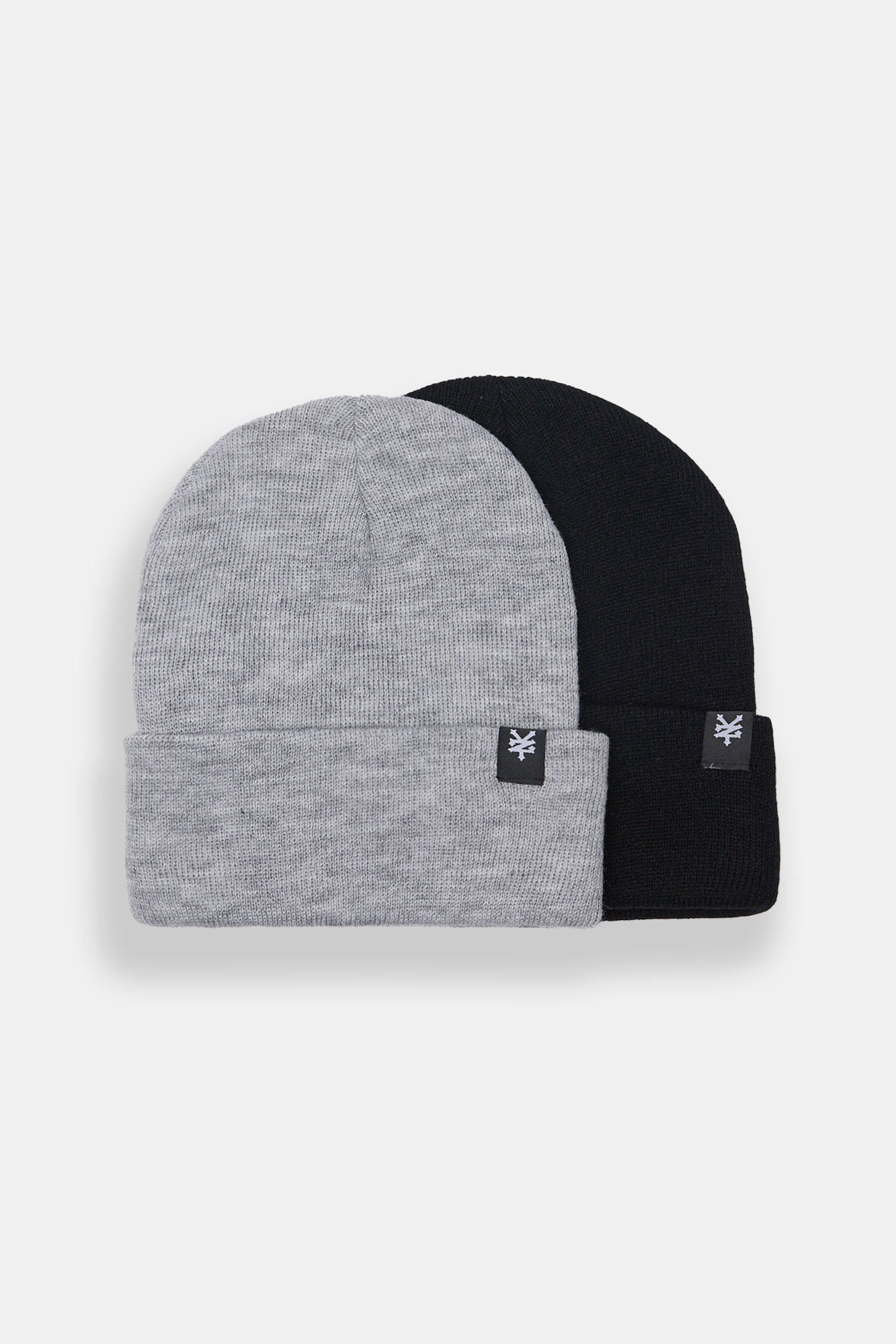 Zoo York Mens Foldup Beanies 2-Pack - / O/S