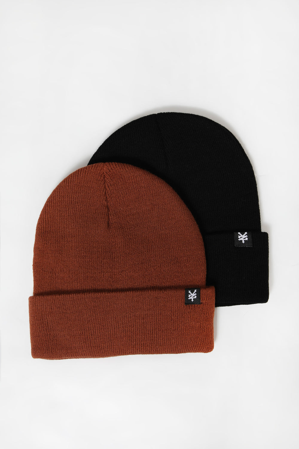 Zoo York Mens Foldup Beanie 2-Pack Zoo York Mens Foldup Beanie 2-Pack