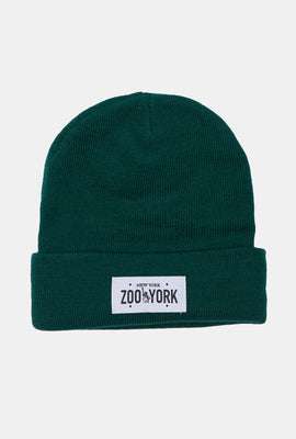 Tuque à rabat logo patch Zoo York homme