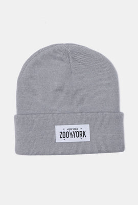 Tuque à rabat logo patch Zoo York homme