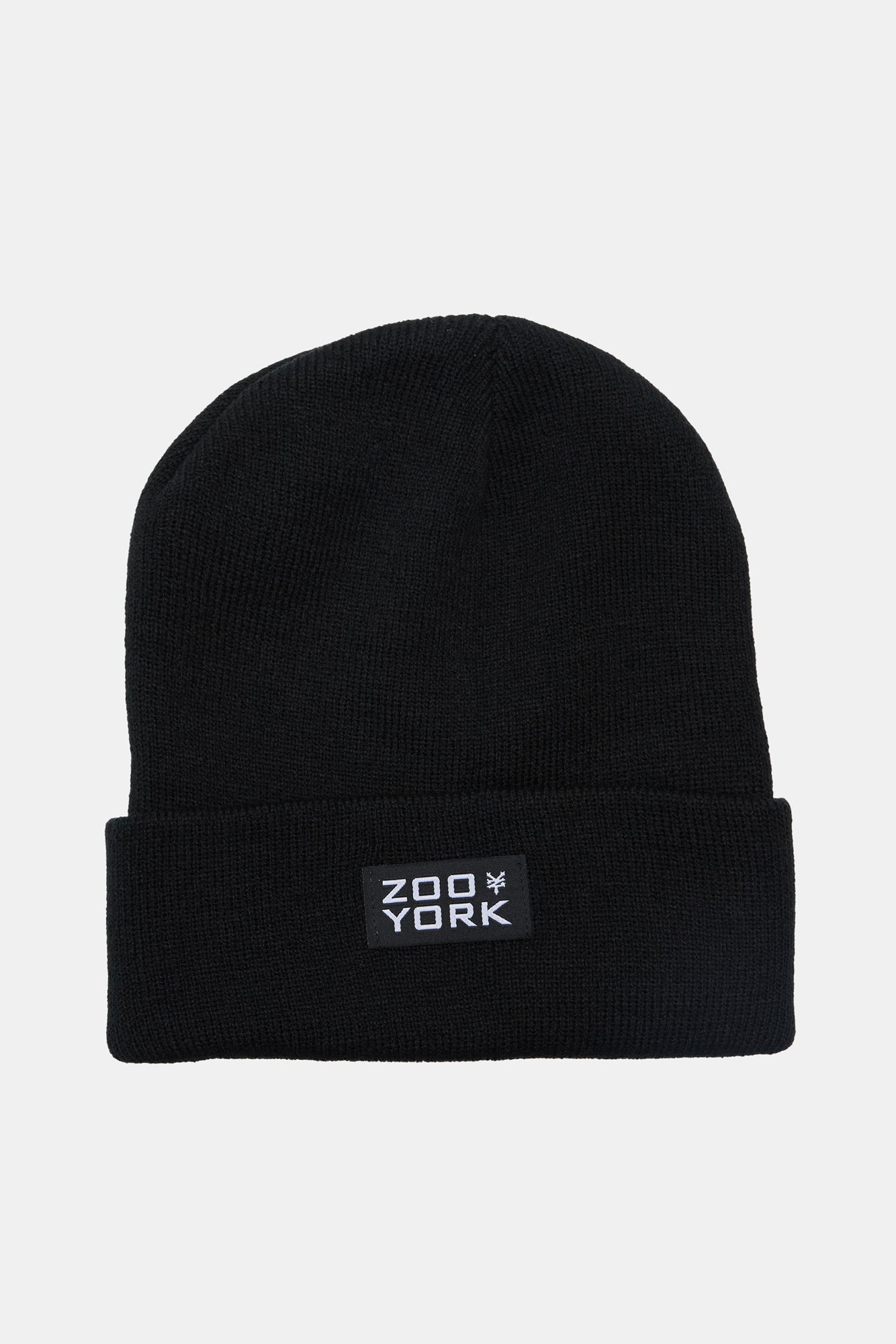 Zoo York Mens Patch Logo Foldup Beanie - / O/S