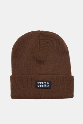 Tuque à rabat logo patch Zoo York homme