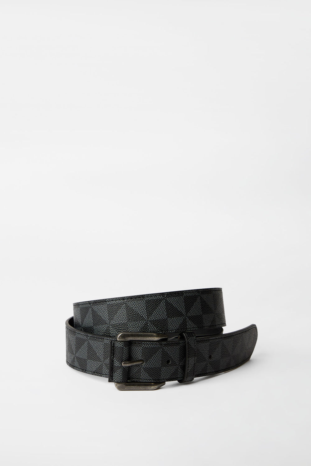 Black & Grey Checkered Belt Black & Grey Checkered Belt