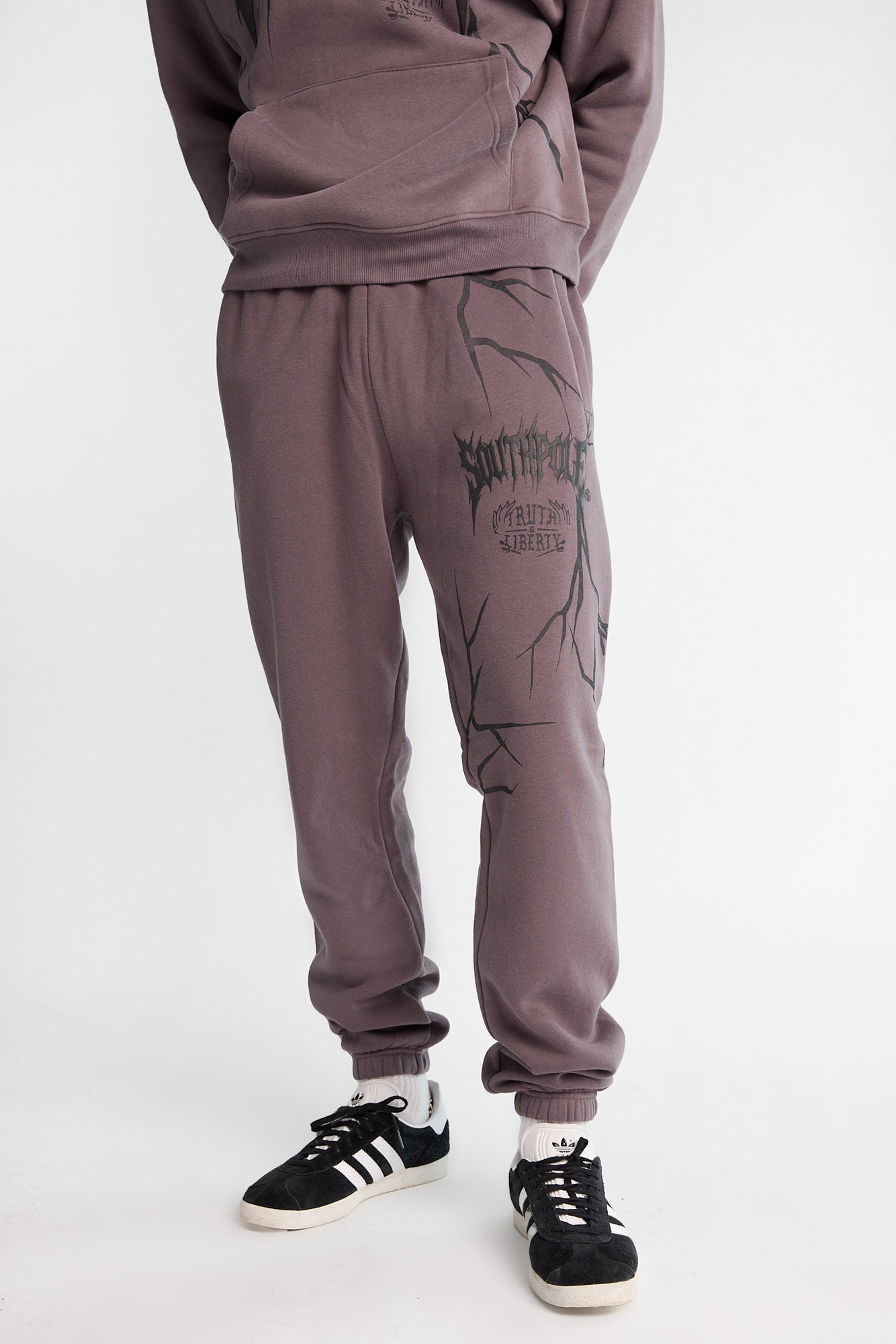 Southpole Gothic Puff Graphic Sweatpants - /