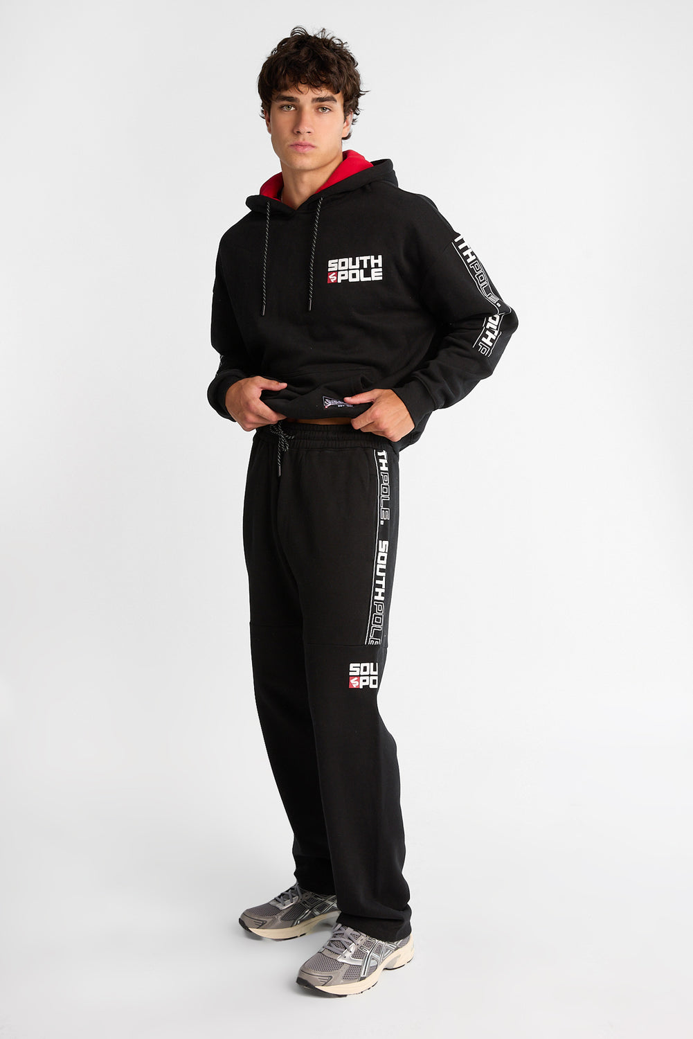 Southpole Legacy Tape Graphic Sweatpants Southpole Legacy Tape Graphic Sweatpants