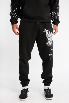 Jogger en molleton imprimé Southpole