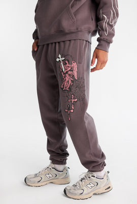 Jogger en molleton imprimé Southpole