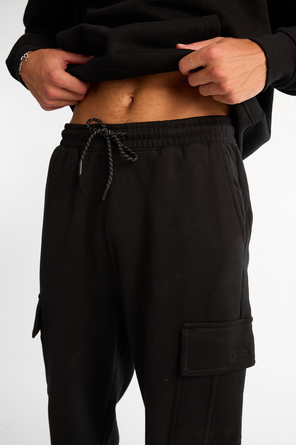 Pantalon cargo en molleton Southpole Pantalon cargo en molleton Southpole