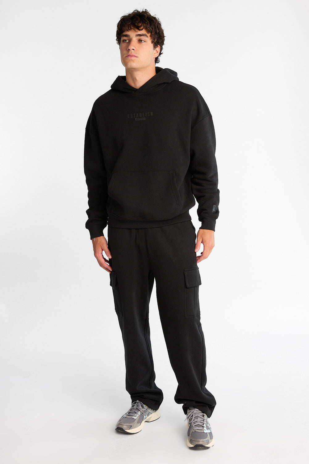 Pantalon cargo en molleton Southpole Pantalon cargo en molleton Southpole