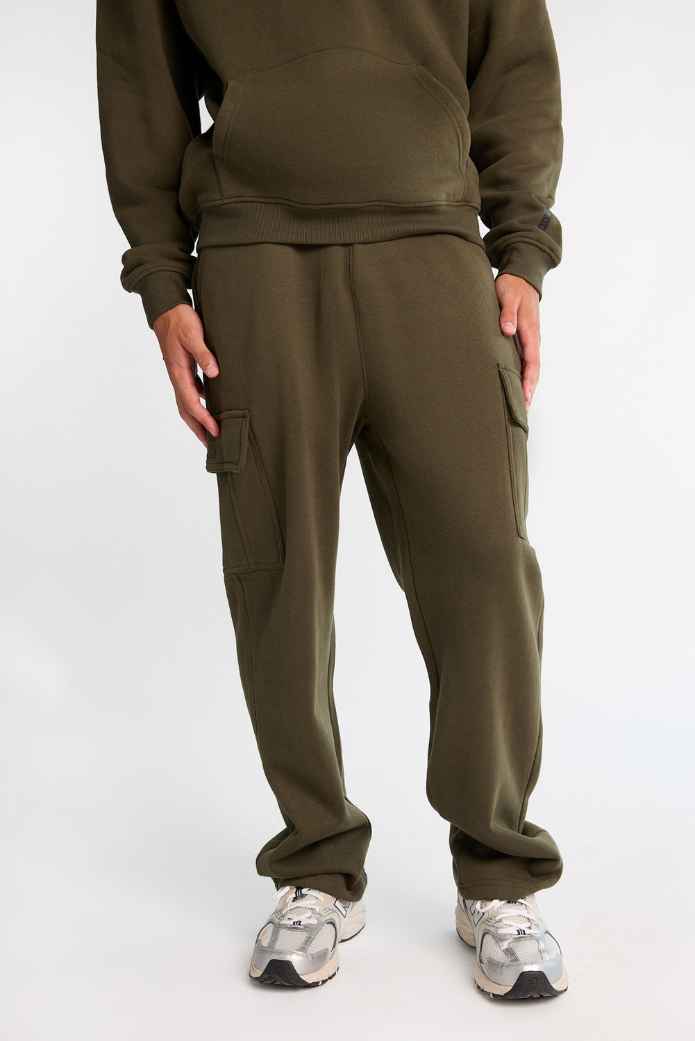 Pantalon cargo en molleton Southpole Pantalon cargo en molleton Southpole