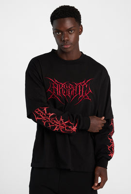 Arsenic Logo Long Sleeve 2-Fer Tee