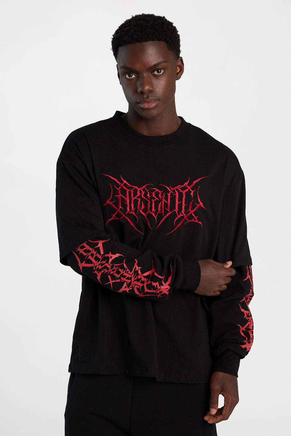 Arsenic Logo Long Sleeve 2-Fer Tee Arsenic Logo Long Sleeve 2-Fer Tee