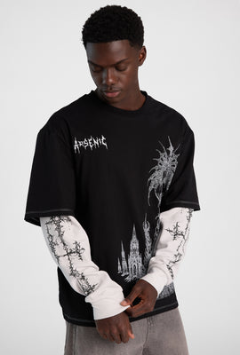 Arsenic Mystical Long Sleeve 2-Fer Tee