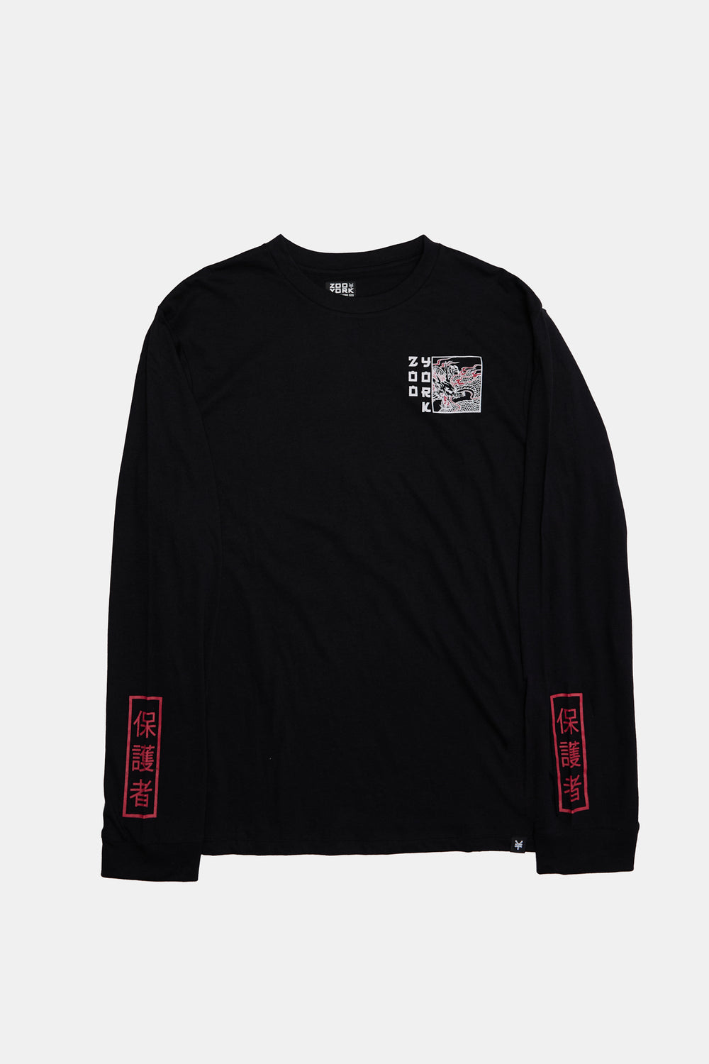 Zoo York Mens Dragon Graphic Long Sleeve Zoo York Mens Dragon Graphic Long Sleeve