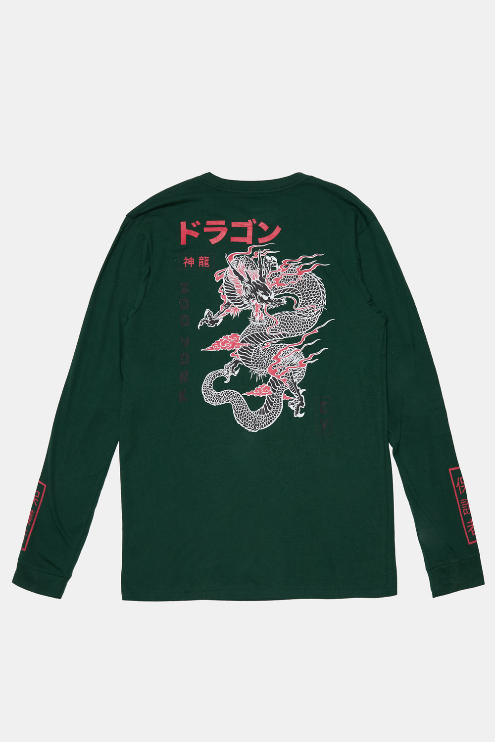 Zoo York Mens Dragon Graphic Long Sleeve Zoo York Mens Dragon Graphic Long Sleeve