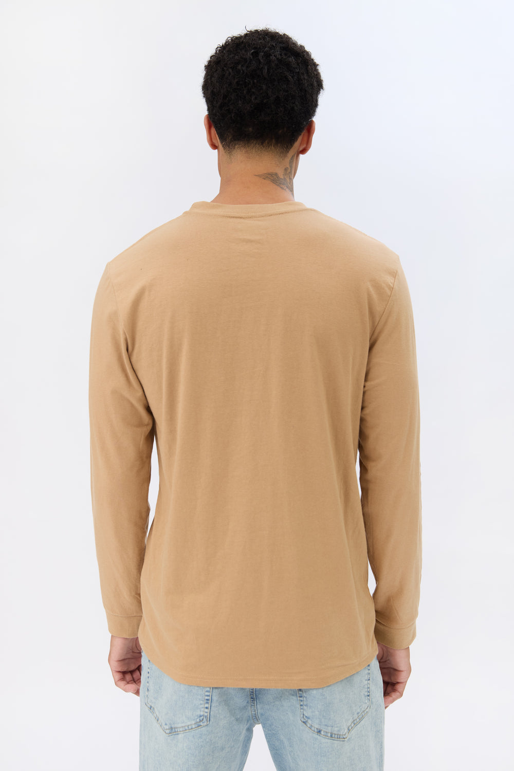 Zoo York Mens Tonal Embroidered Long Sleeve Zoo York Mens Tonal Embroidered Long Sleeve