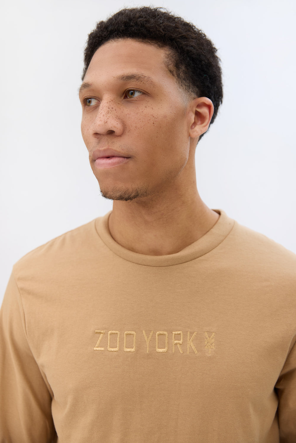 Zoo York Mens Tonal Embroidered Long Sleeve Zoo York Mens Tonal Embroidered Long Sleeve