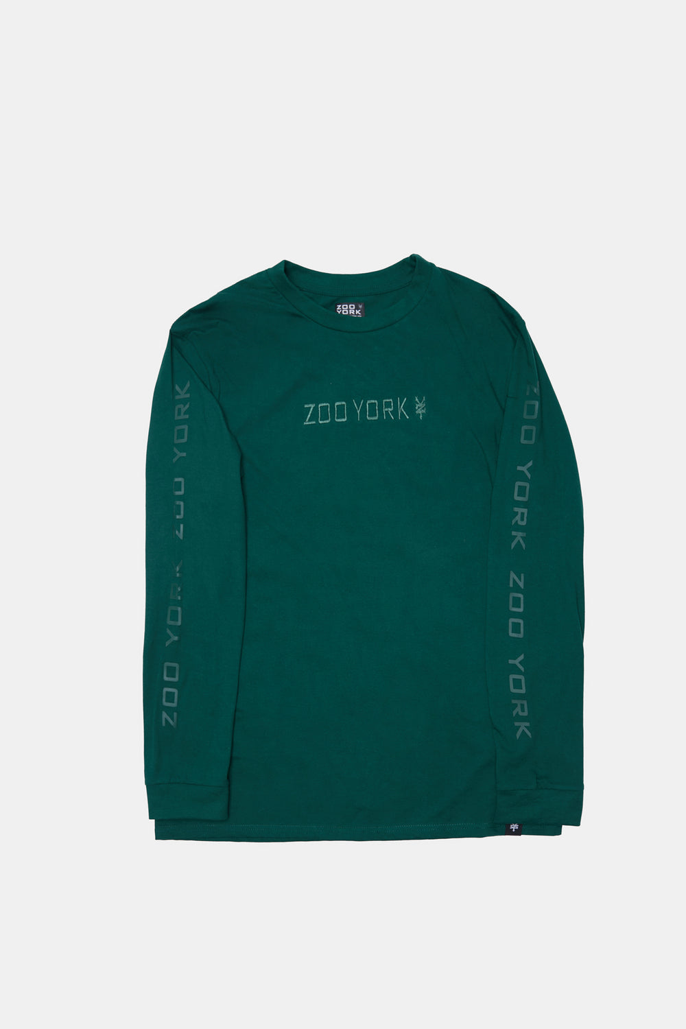 Zoo York Mens Tonal Embroidered Long Sleeve Zoo York Mens Tonal Embroidered Long Sleeve