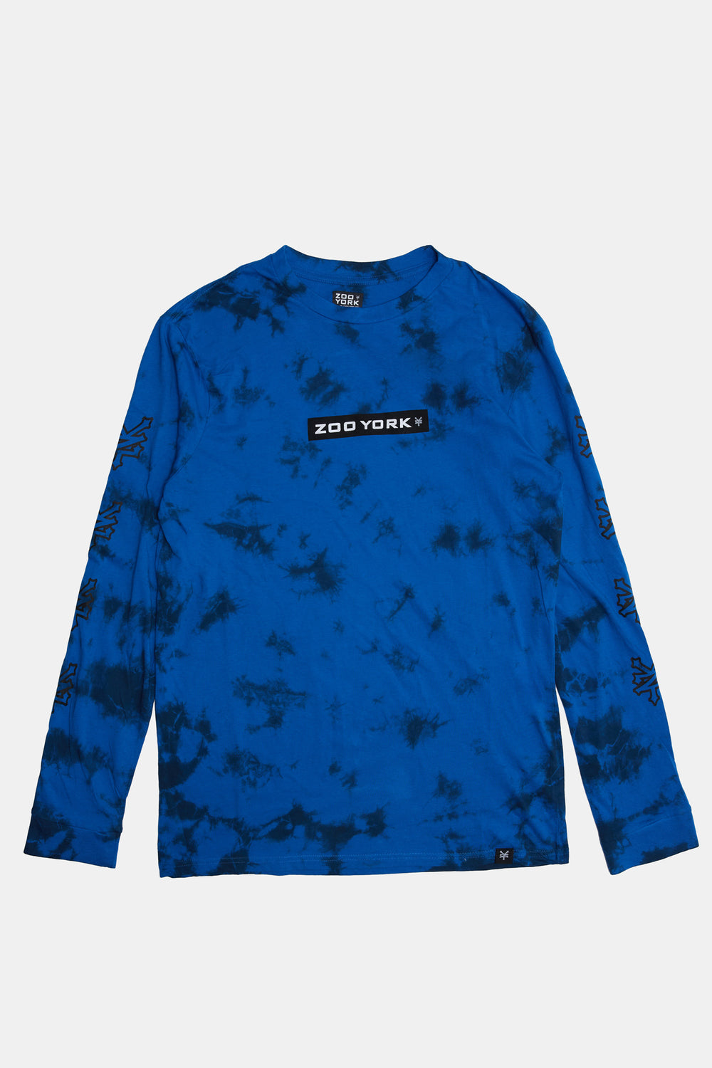 Haut à manches longues tie-dye imprimé logo Zoo York homme Haut à manches longues tie-dye imprimé logo Zoo York homme