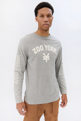 Zoo York Mens Puff Logo Long Sleeve