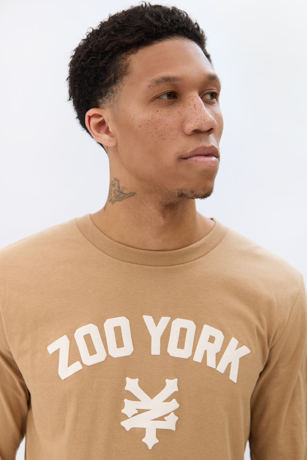 Zoo York Mens Puff Logo Long Sleeve Zoo York Mens Puff Logo Long Sleeve