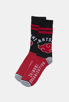 Mens Naruto Crew Socks