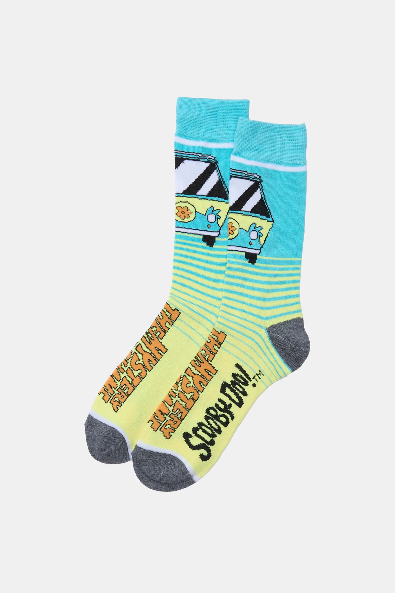 Mens Scooby-Doo Crew Socks - Brown / O/S