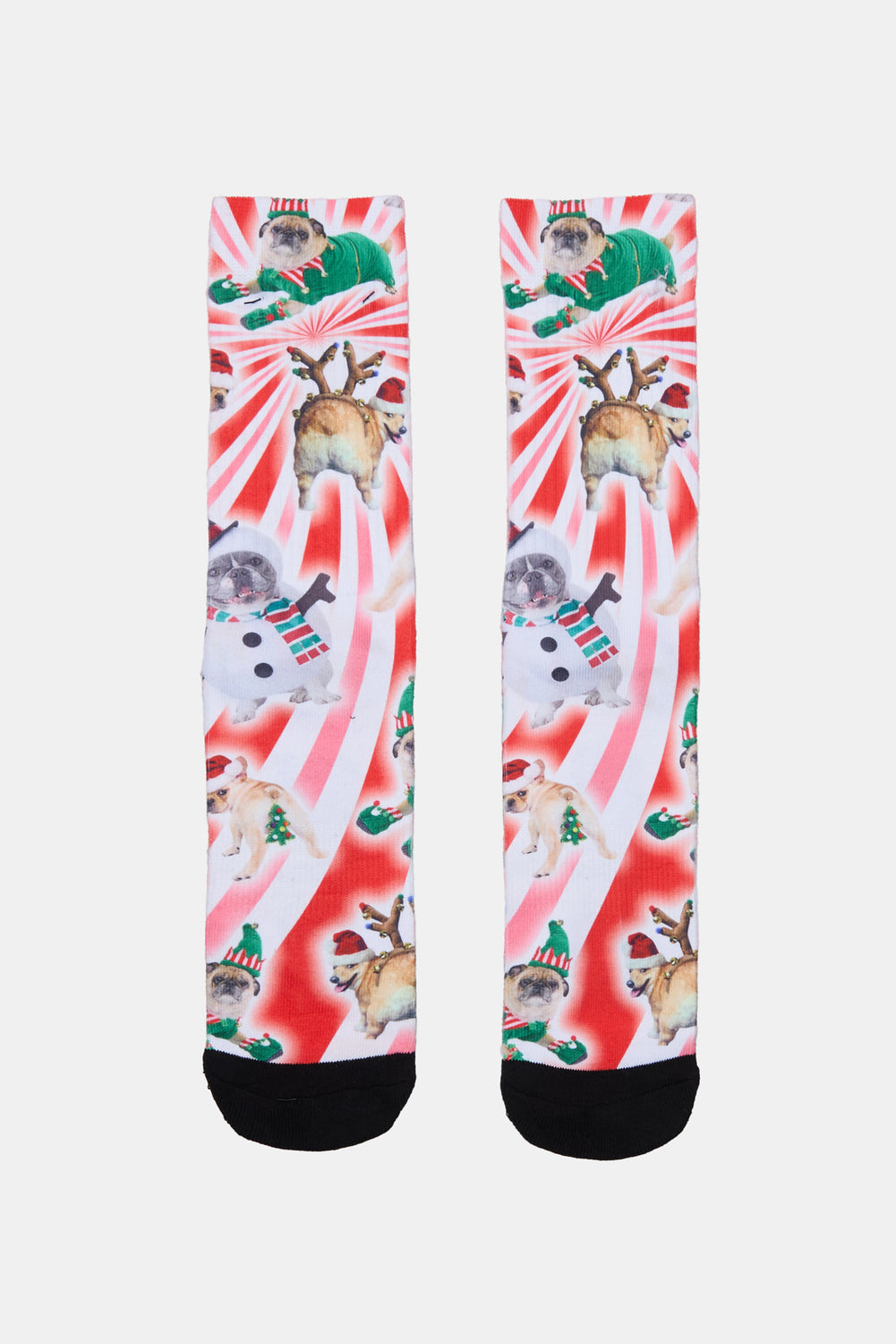 Zoo York Mens Holiday Print Crew Socks Zoo York Mens Holiday Print Crew Socks