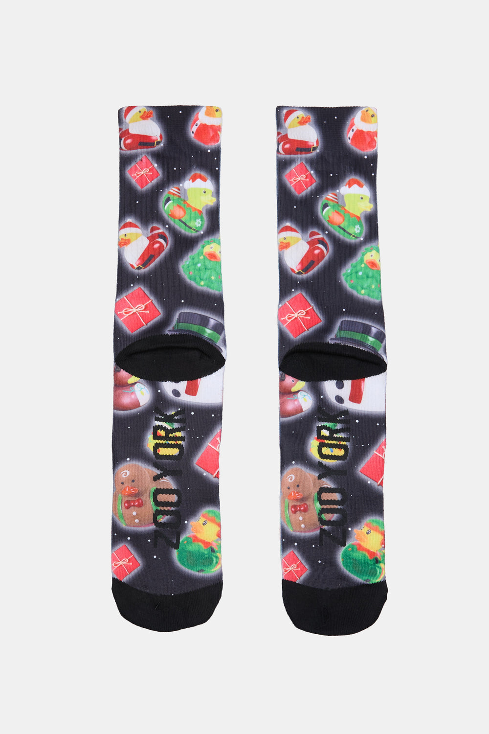 Chaussettes imprimées à motifs des fêtes Zoo York homme Chaussettes imprimées à motifs des fêtes Zoo York homme