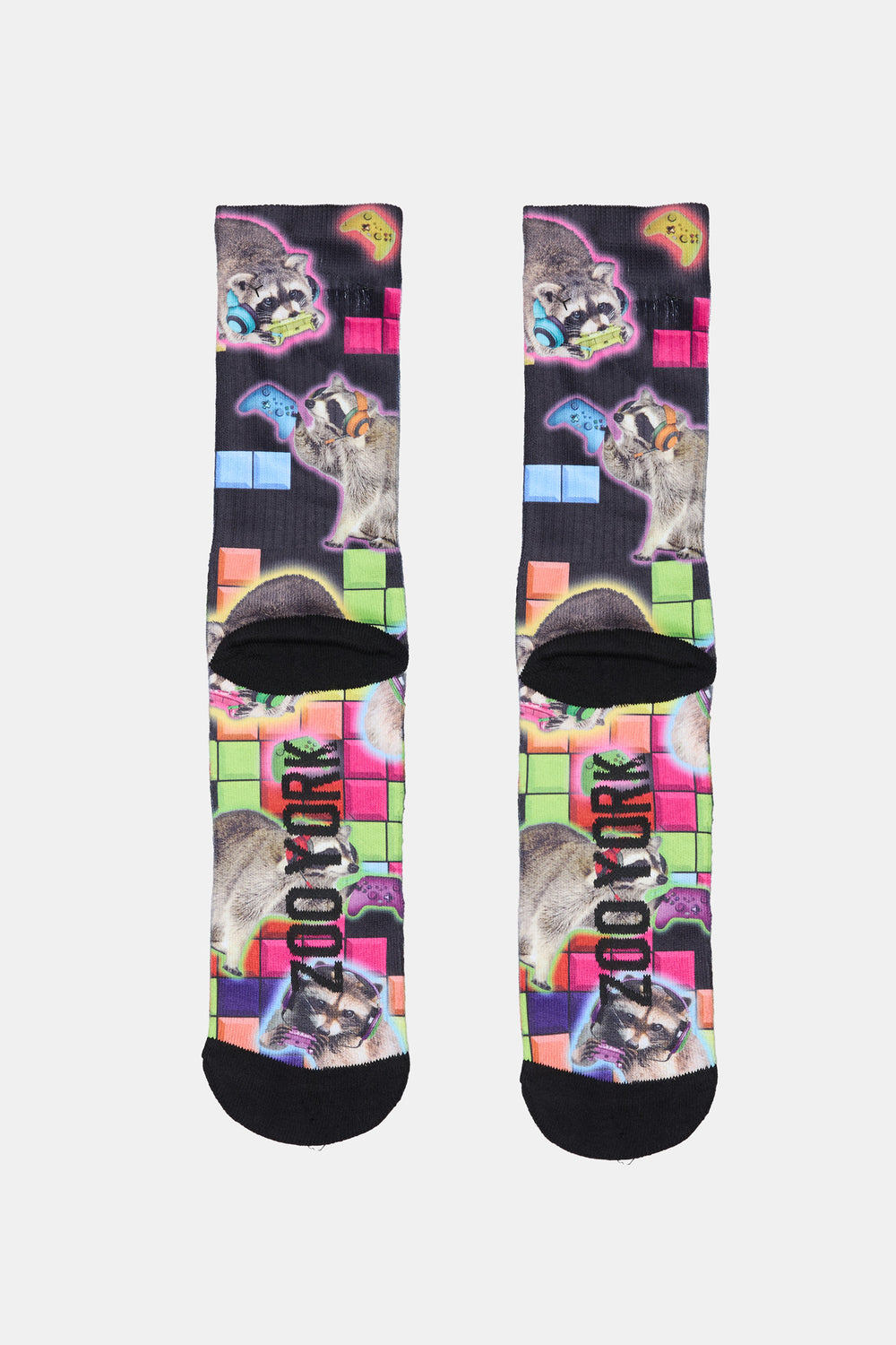 Zoo York Mens Printed Crew Socks Zoo York Mens Printed Crew Socks