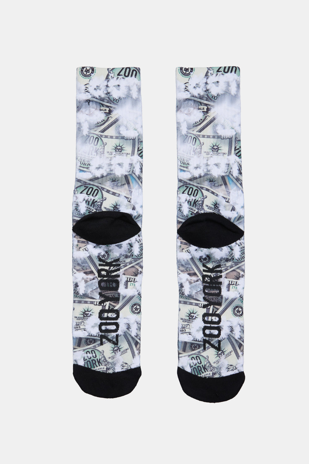 Zoo York Mens Printed Crew Socks Zoo York Mens Printed Crew Socks