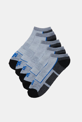 Zoo York Mens 5-Pack Athletic No Show Socks