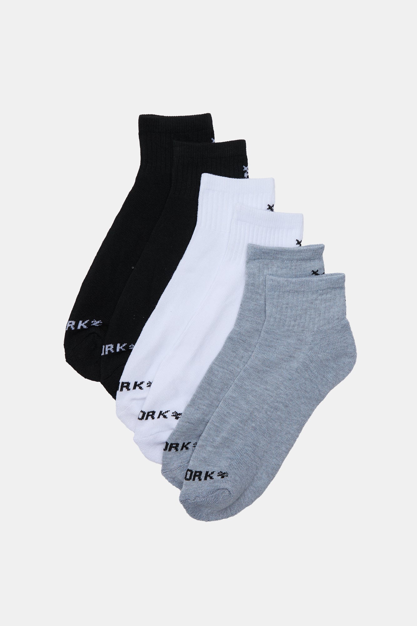 Zoo York Mens -Pack Athletic Ankle Socks