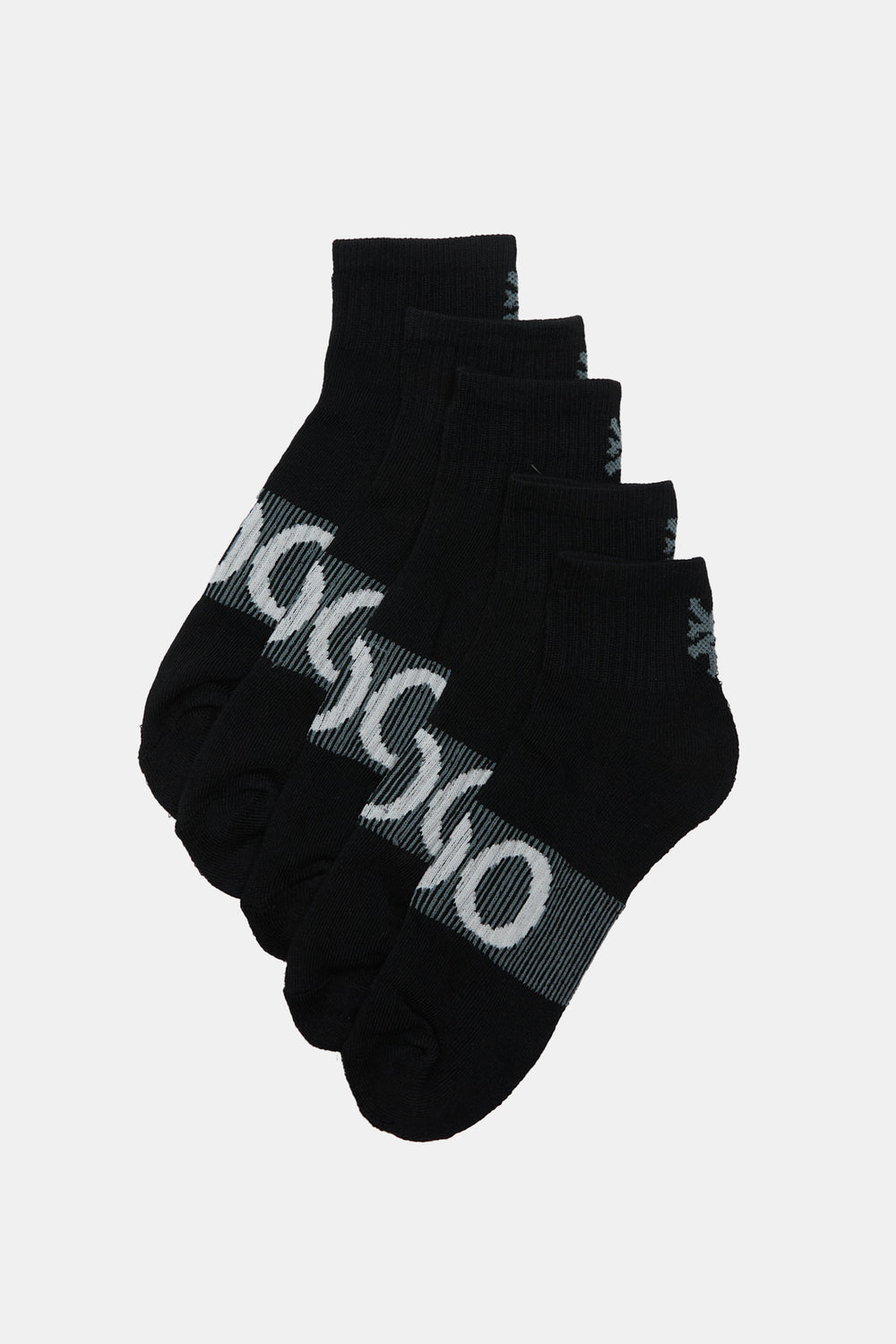 Zoo York Mens 5-Pack Athletic Ankle Socks Zoo York Mens 5-Pack Athletic Ankle Socks