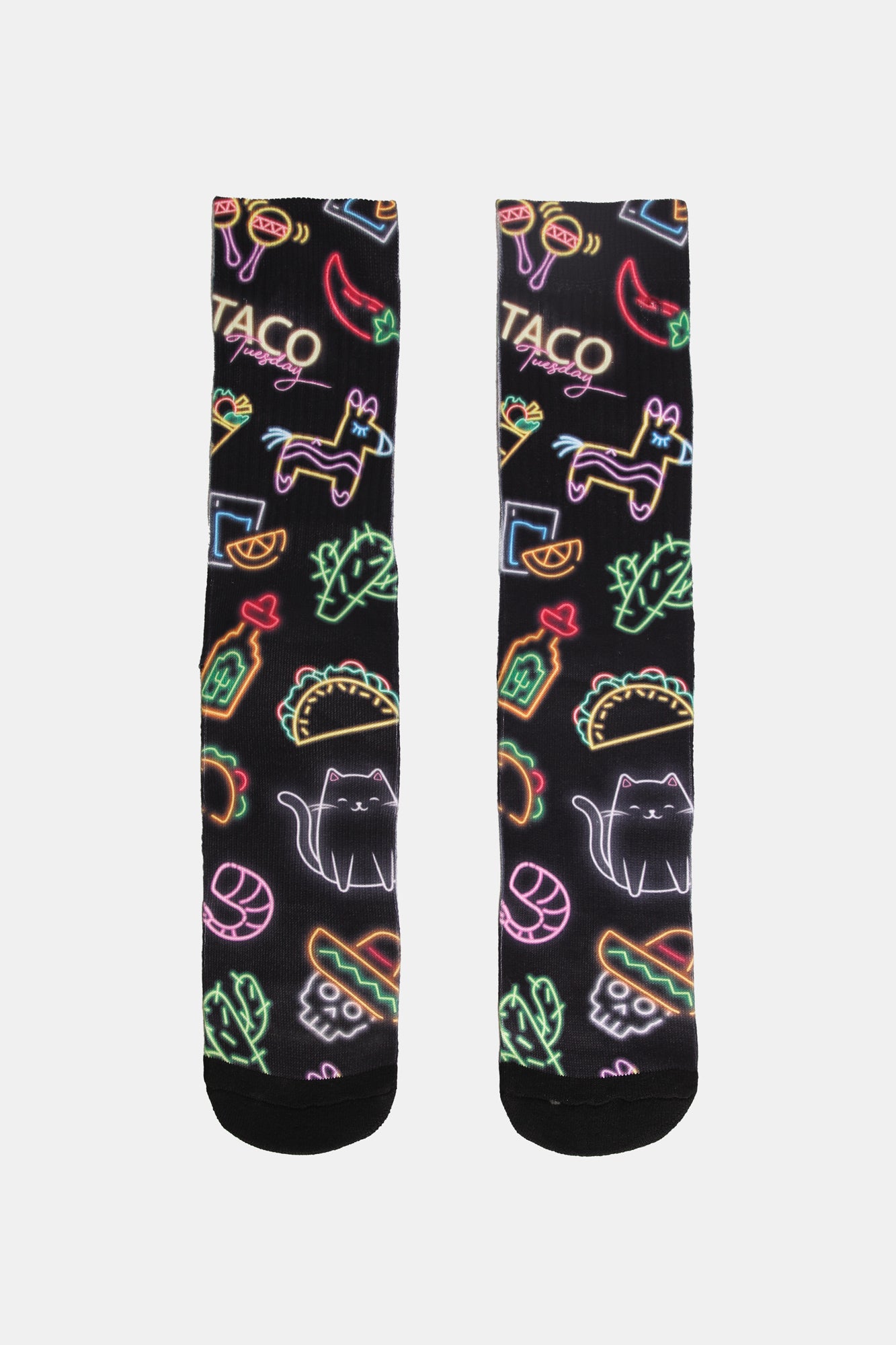 Zoo York Mens Printed Crew Socks - / O/S