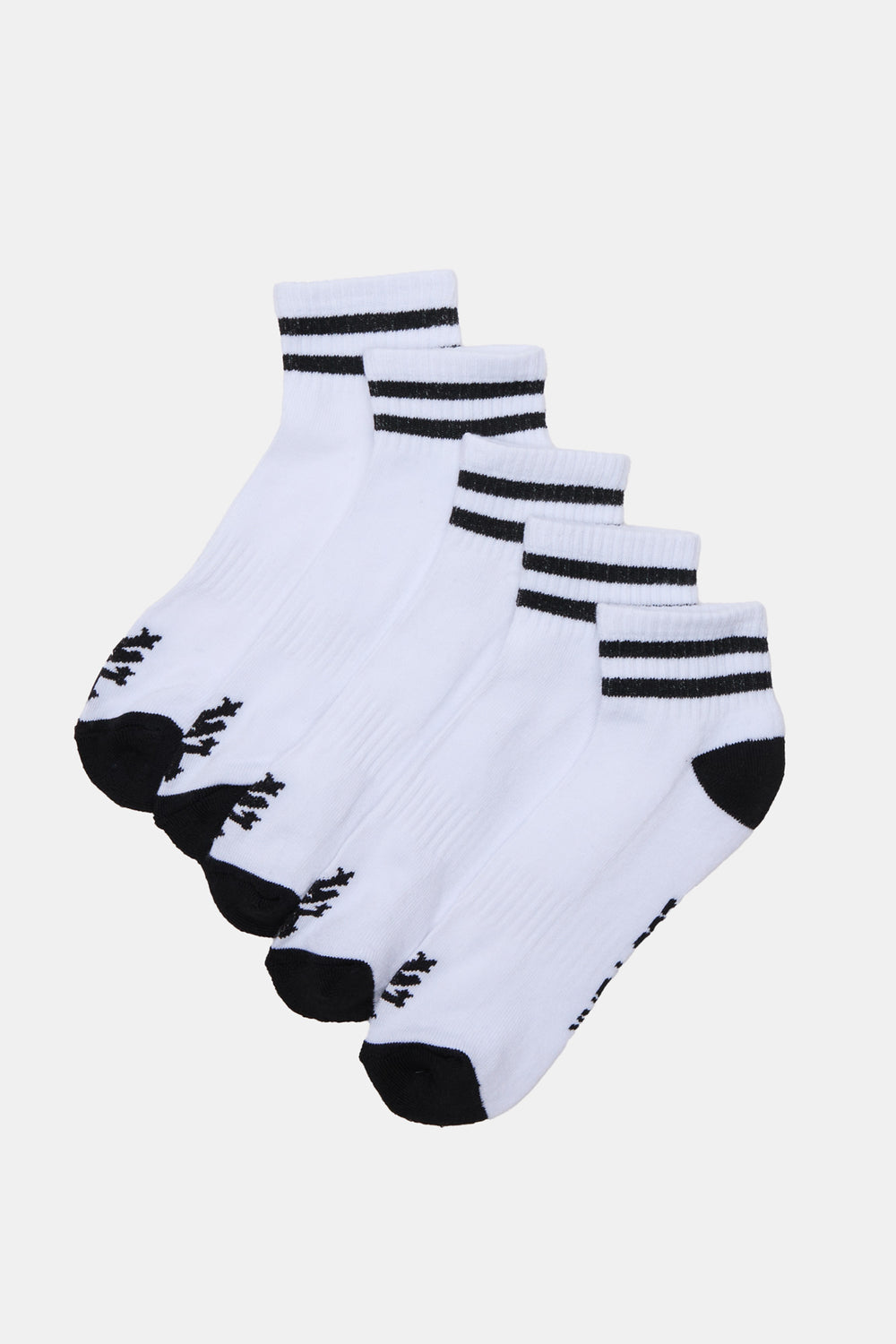 Zoo York Mens 5-Pack Athletic Ankle Socks Zoo York Mens 5-Pack Athletic Ankle Socks