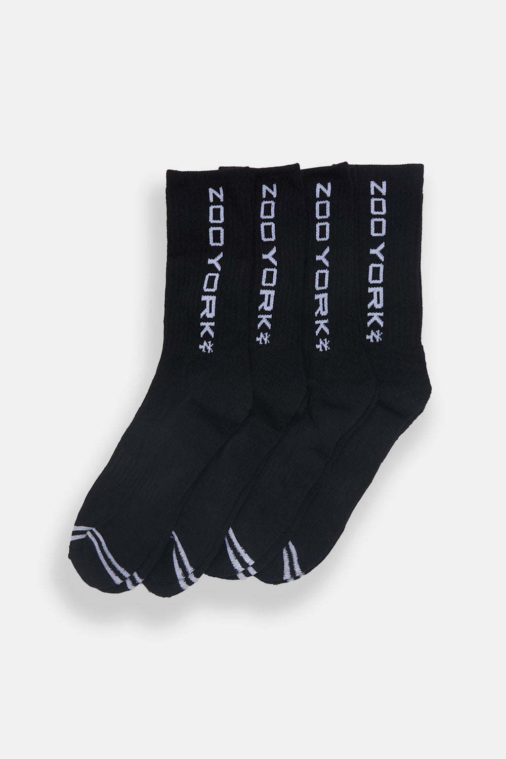 4 paires de chaussettes athlétiques Zoo York homme 4 paires de chaussettes athlétiques Zoo York homme