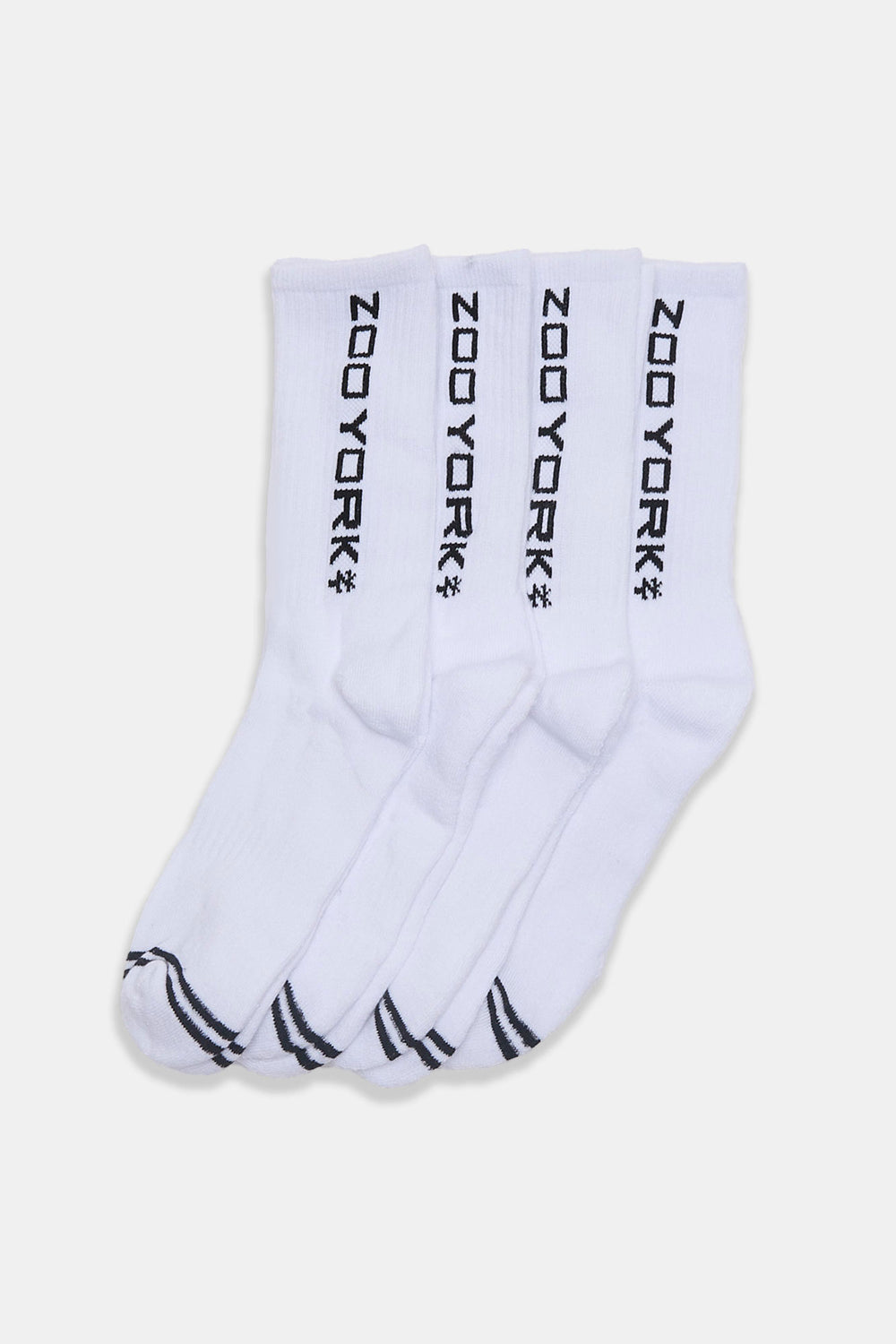 4 paires de chaussettes athlétiques Zoo York homme 4 paires de chaussettes athlétiques Zoo York homme