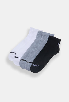Zoo York Mens 5-Pack Athletic Ankle Socks