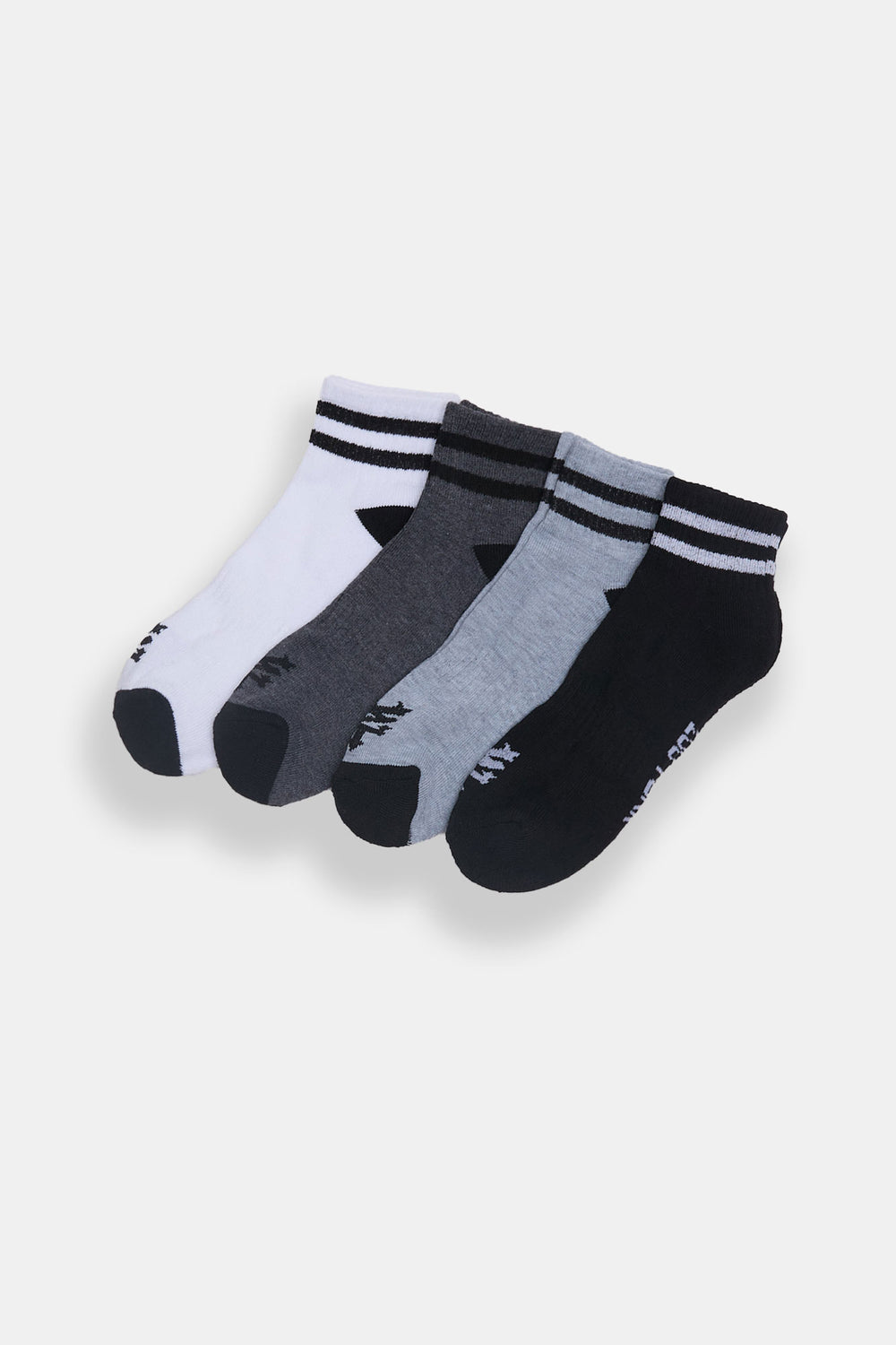 4 paires de socquettes athlétiques Zoo York homme 4 paires de socquettes athlétiques Zoo York homme