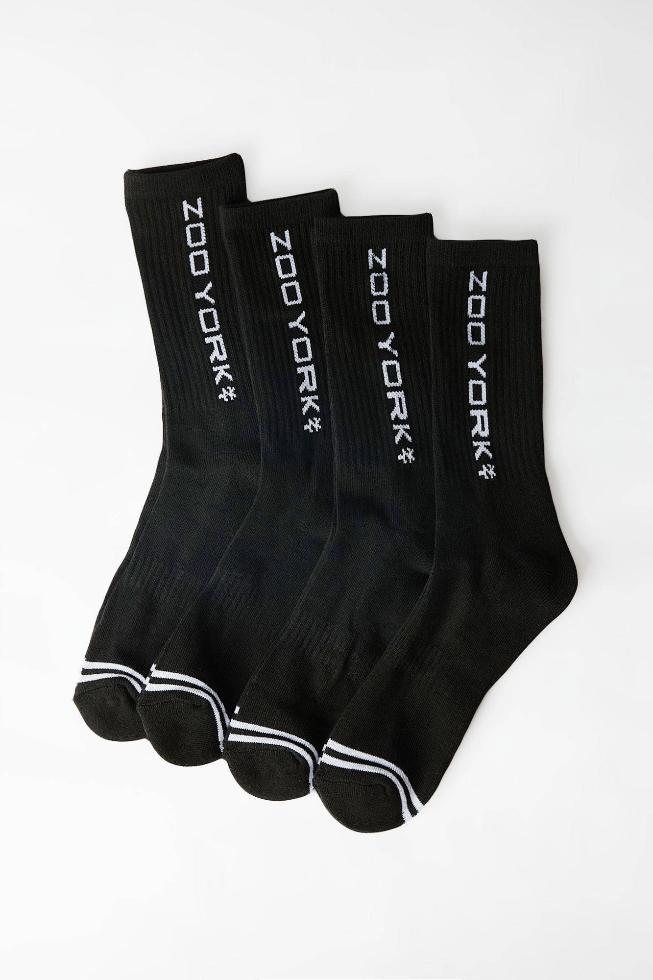 Zoo York 4-Pack Athletic Crew Socks - / O/S