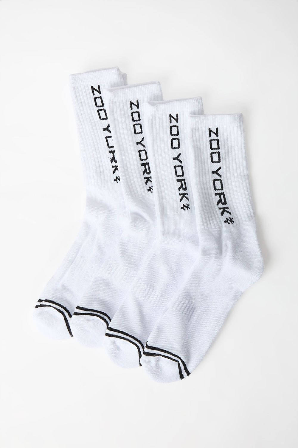 Zoo York 4-Pack Athletic Crew Socks Zoo York 4-Pack Athletic Crew Socks